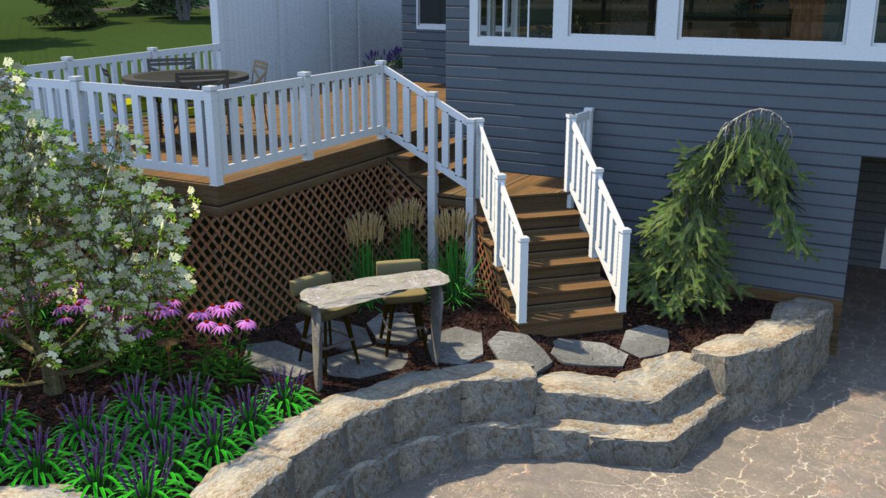 Richland Lakeside Outdoor Living Rendering 2